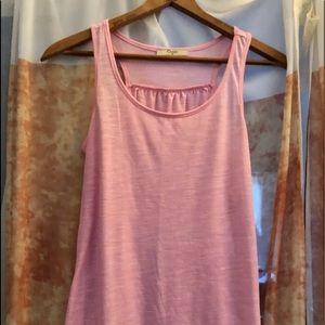 Pretty pink tank top Size S